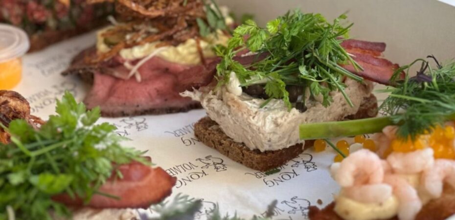 Smørrebrød - Kong Volmer