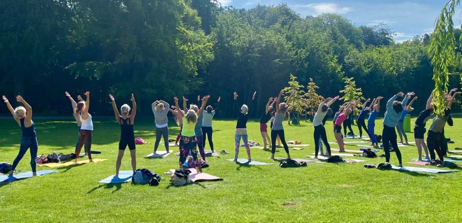 Sommer yoga Nelle's