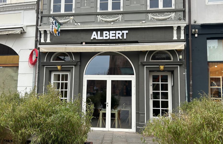 Restaurant Albert er allerede åbnet. Foto: Maja Frank