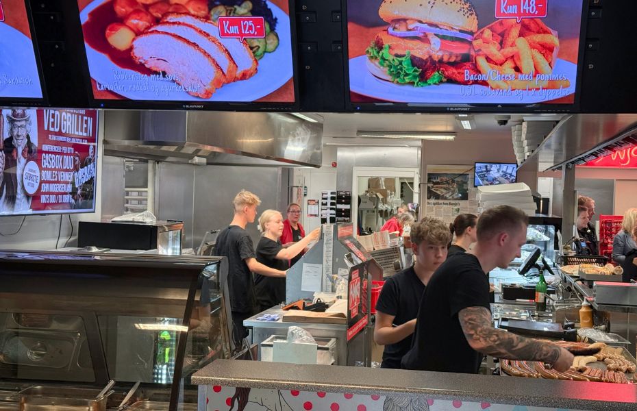 Hotdogs i Odense: Banjo's Grilbar