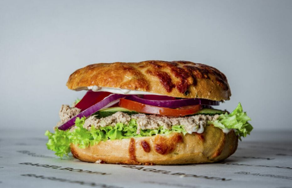 Sandwich i Odense: Bagelboden