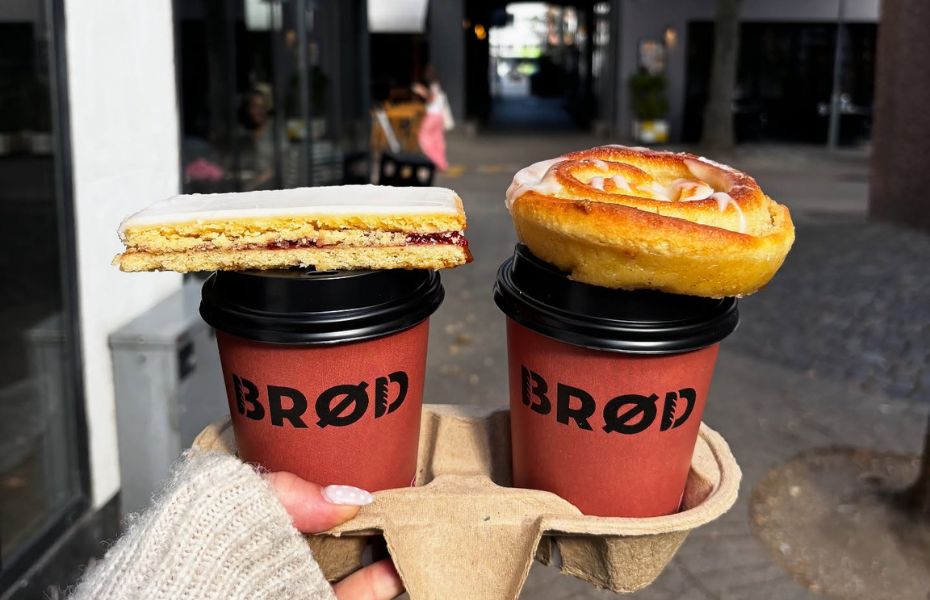 Brød og kage fra bageriet Brød i Odense