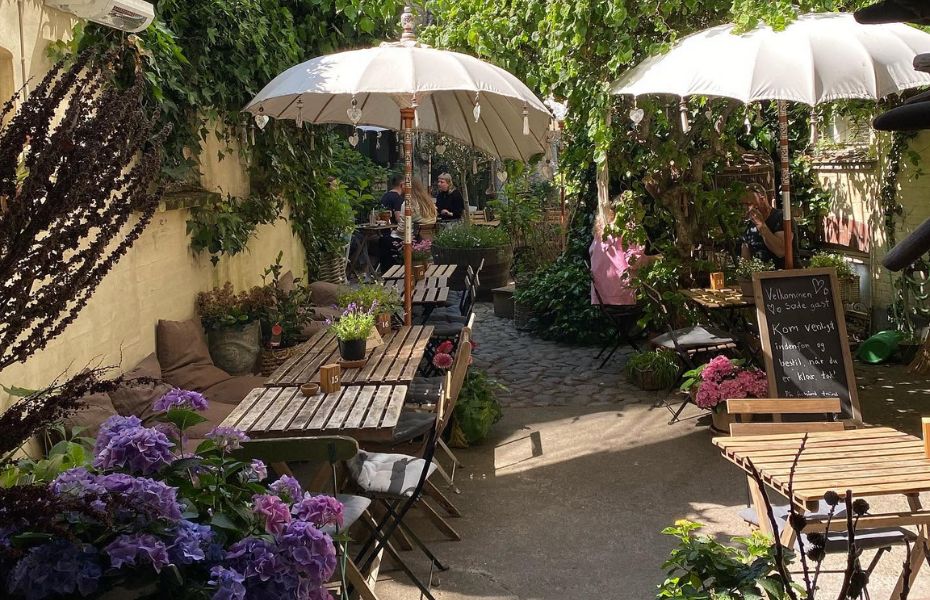 Cafe Fleuri udeservering i Odense