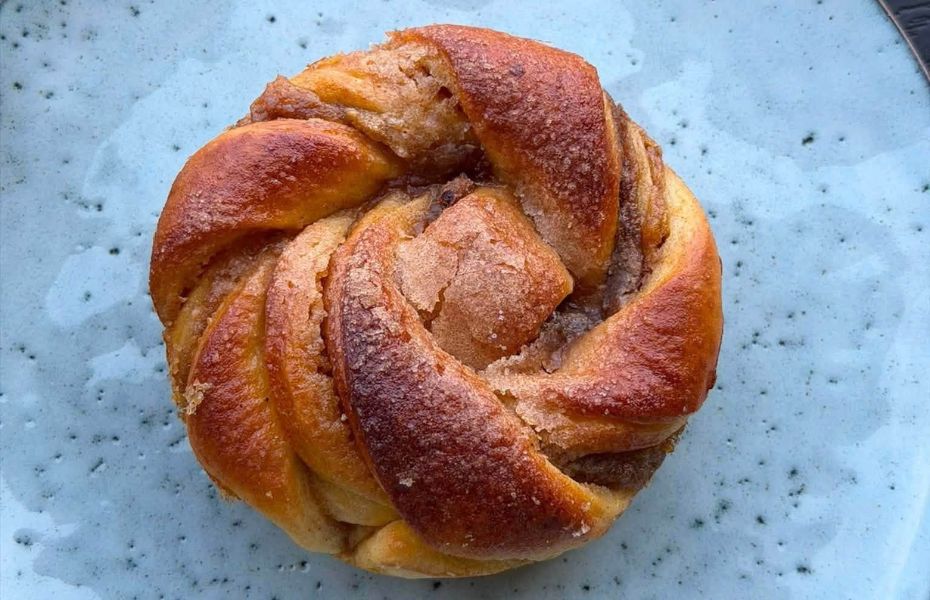 Kage fra bageriet Rise's brød