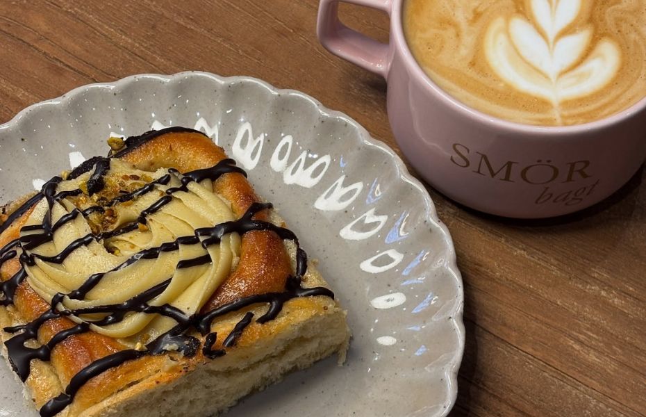 Kage og kaffe fra Smörbagts bageri