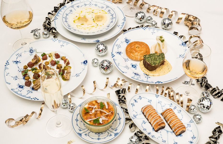 G.a.z.a Nytårs menu